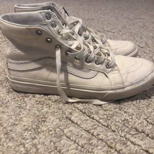Off white high top vans